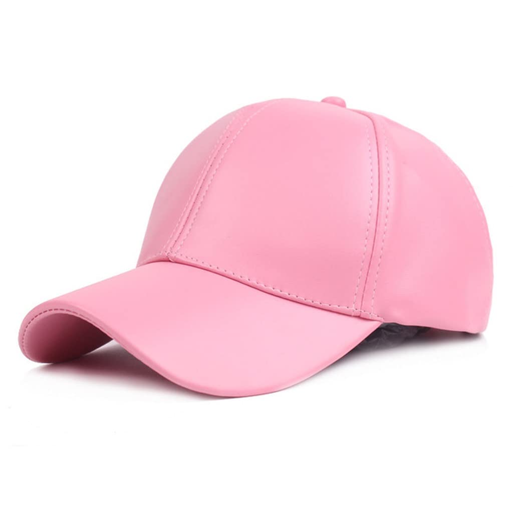 Leather Baseball Cap