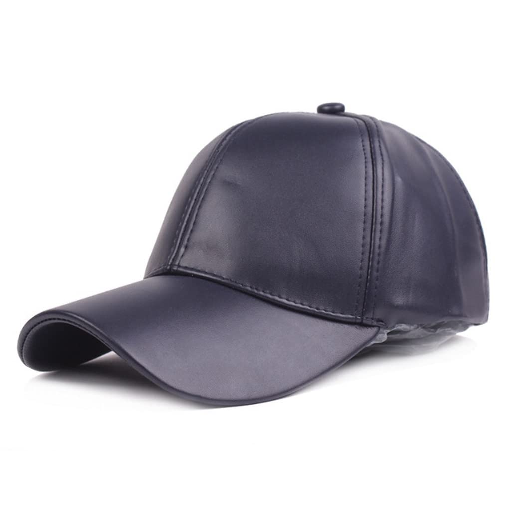 Leather Baseball Cap