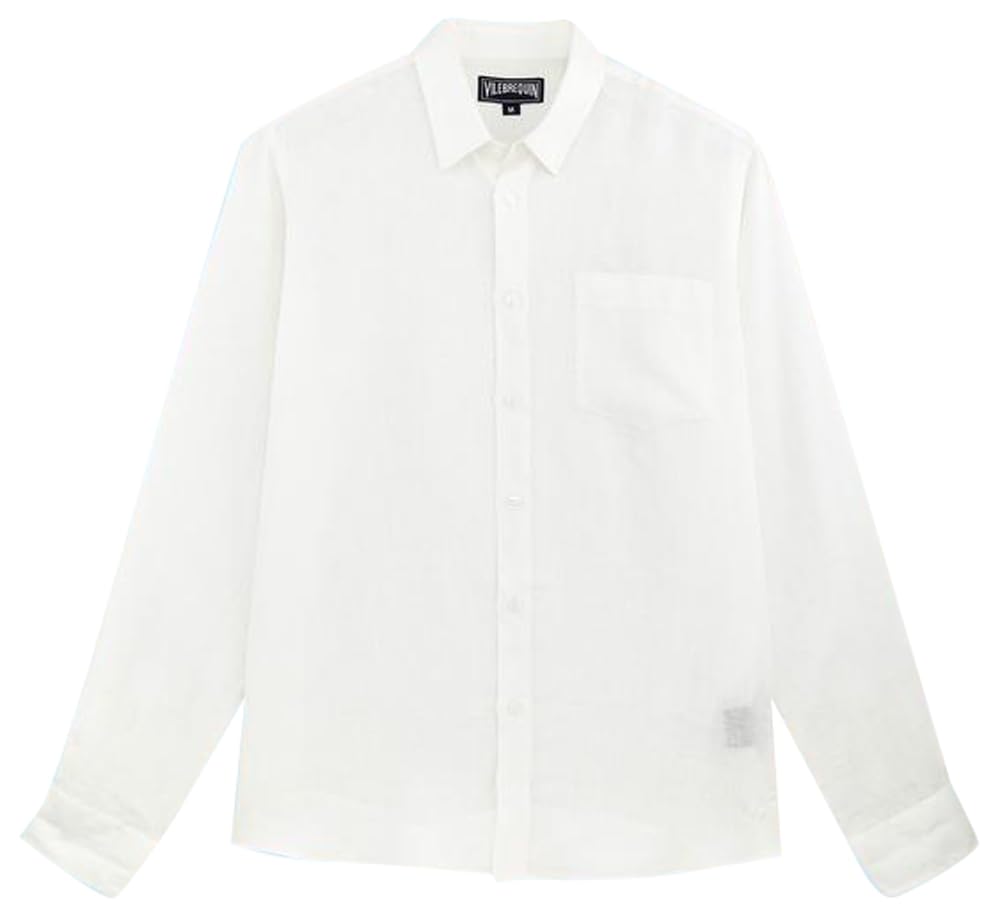 Men Linen Shirt Solid