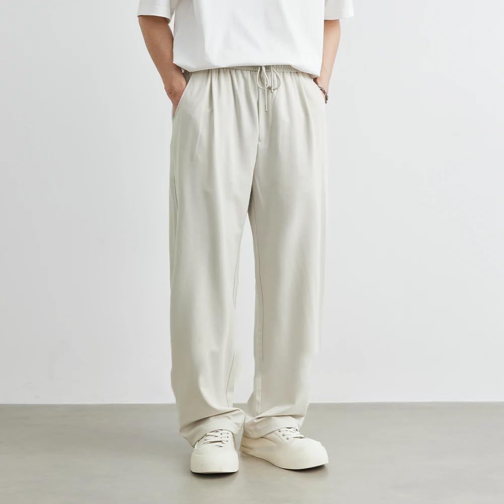 Men's Elastic Waist Casual Pants