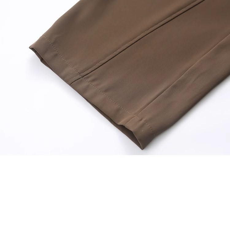 LISHIREN Men's Pants Retro Loose Wide-Leg Casual Sport Trouser for Men