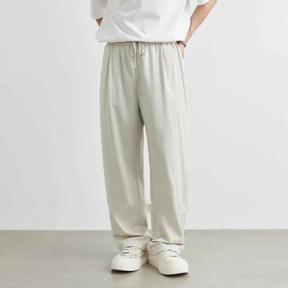 Men's Elastic Waist Casual Pants