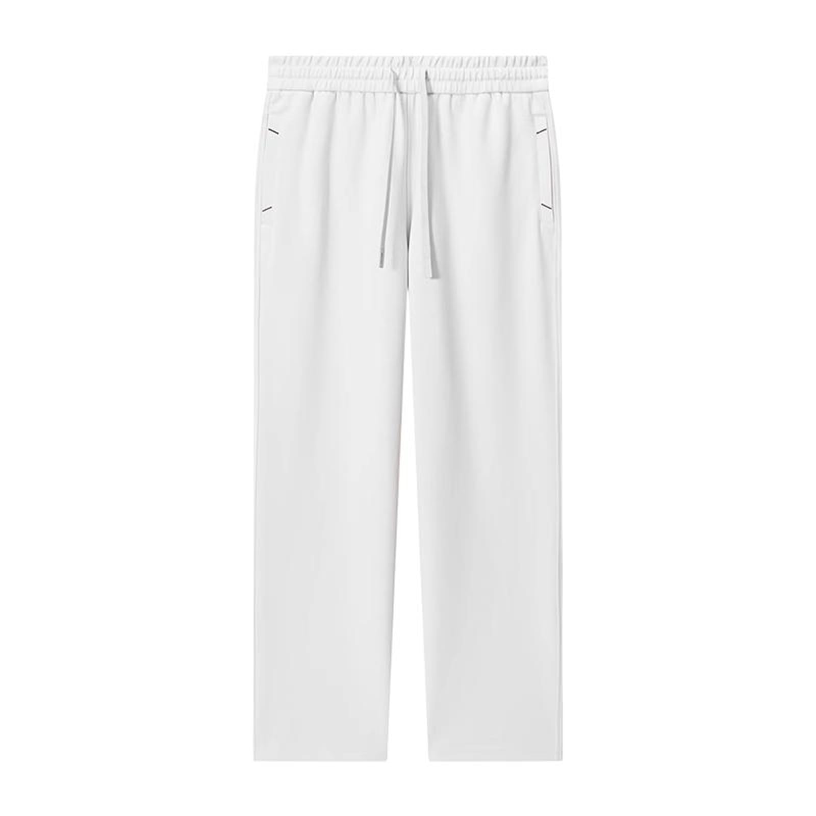 AIMAIBMLD Men's Spring Loose Straight Casual Wide-Legged Pants Commuter Pants