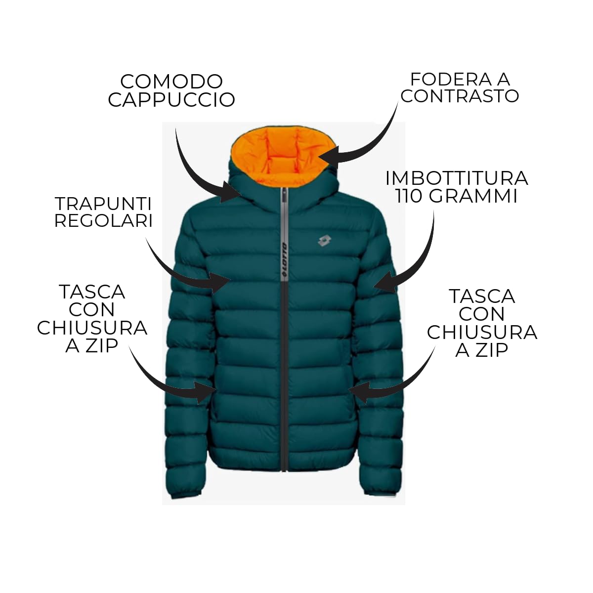Men's Lightweight Down Puffer Jacket