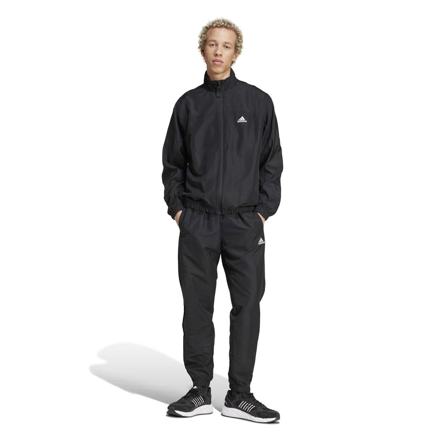 adidas Men's Sportswear WOVEN COLORBLOCK TRACKSUIT, Black, S