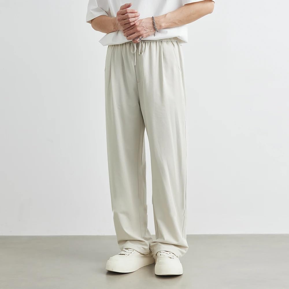 Men's Elastic Waist Casual Pants