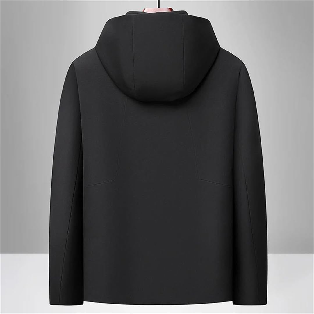 Men's Hooded Duck Down Puffer Jacket