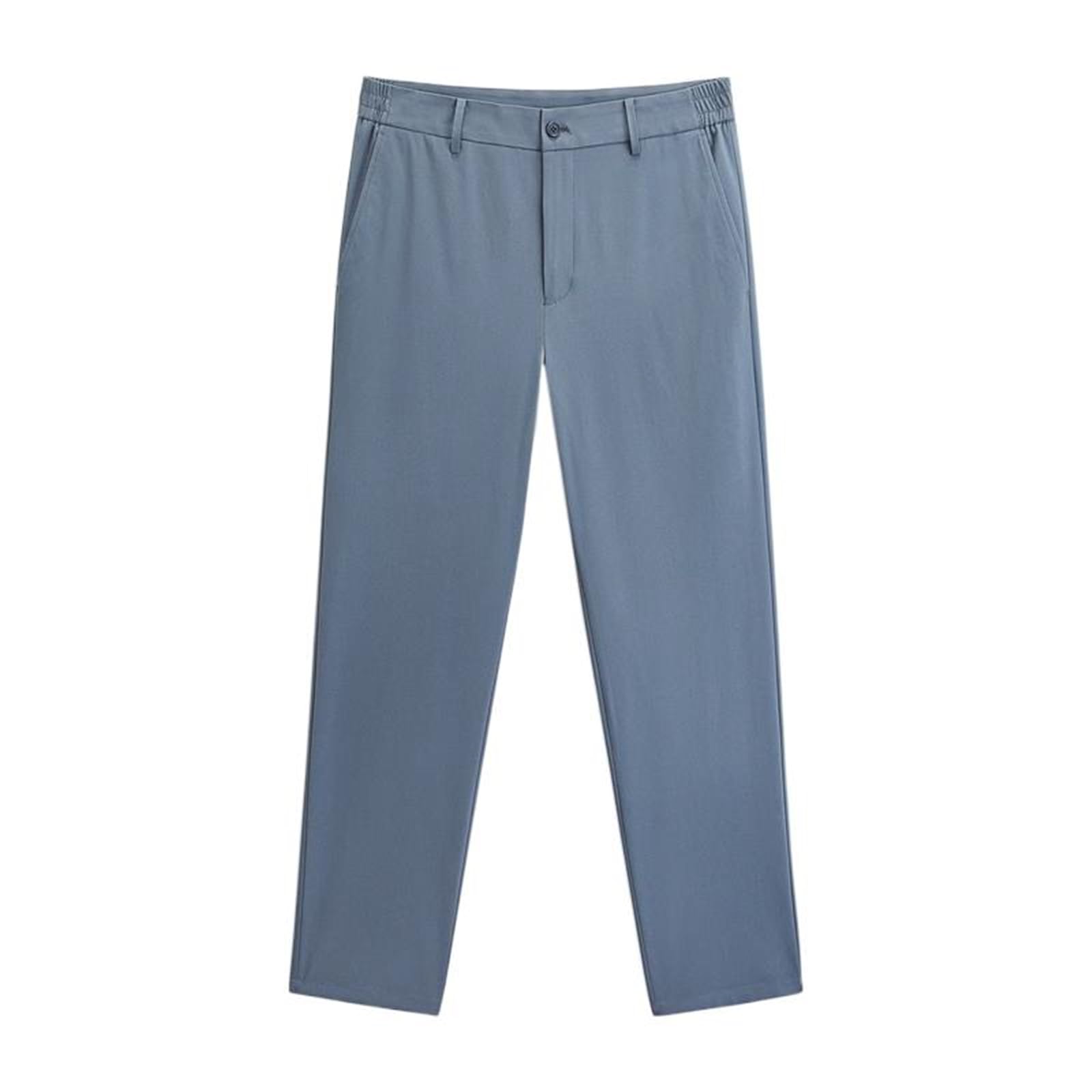 Men's Retro Straight Leg Dress Pants