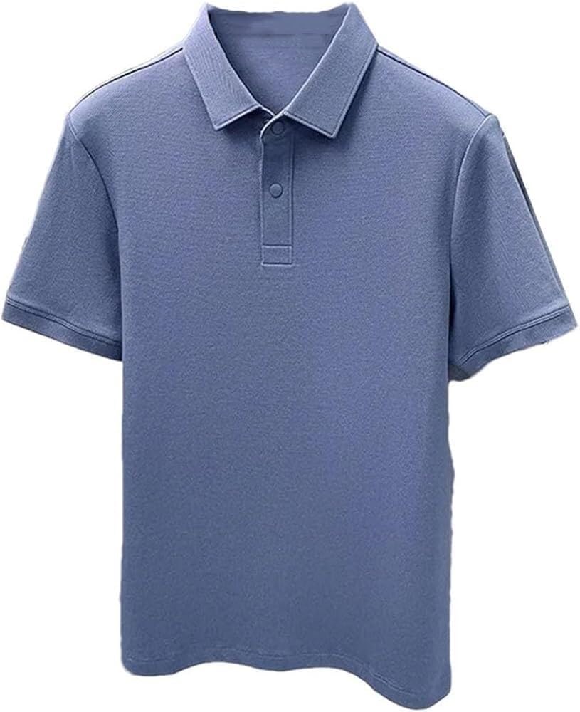 Men's Cotton Short Sleeve Polo Shirt