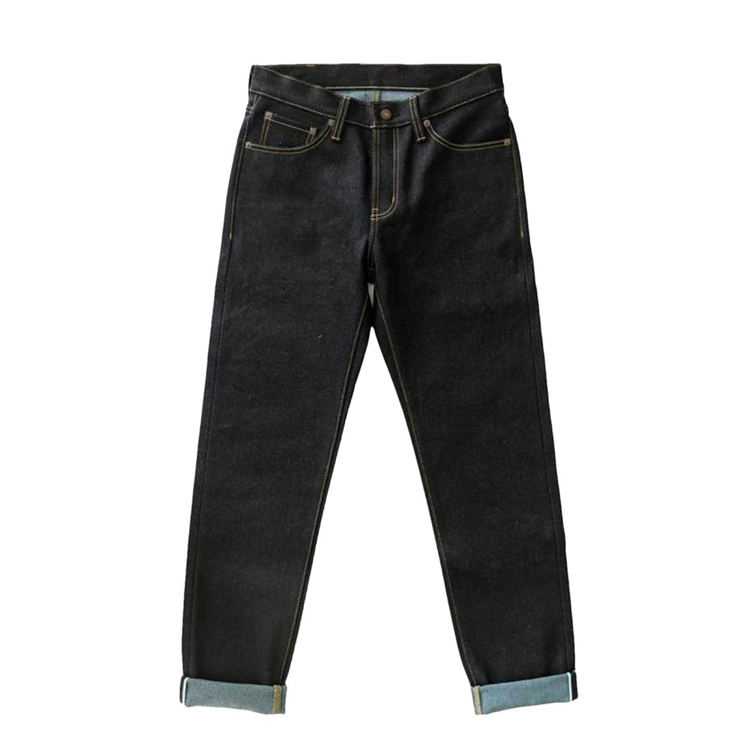 Men's Jeans Double-Sided Dyed Pre-Shrunk Jeans Regular Fit