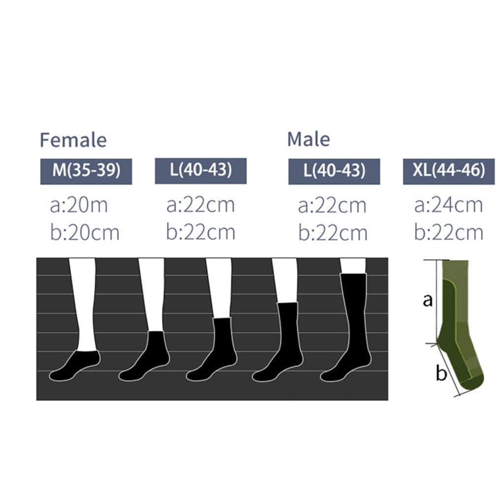 Unisex Wool Hiking Socks
