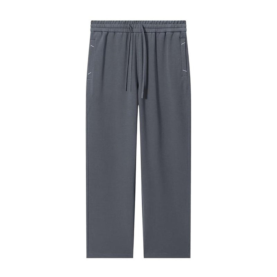 AIMAIBMLD Men's Spring Loose Straight Casual Wide-Legged Pants Commuter Pants