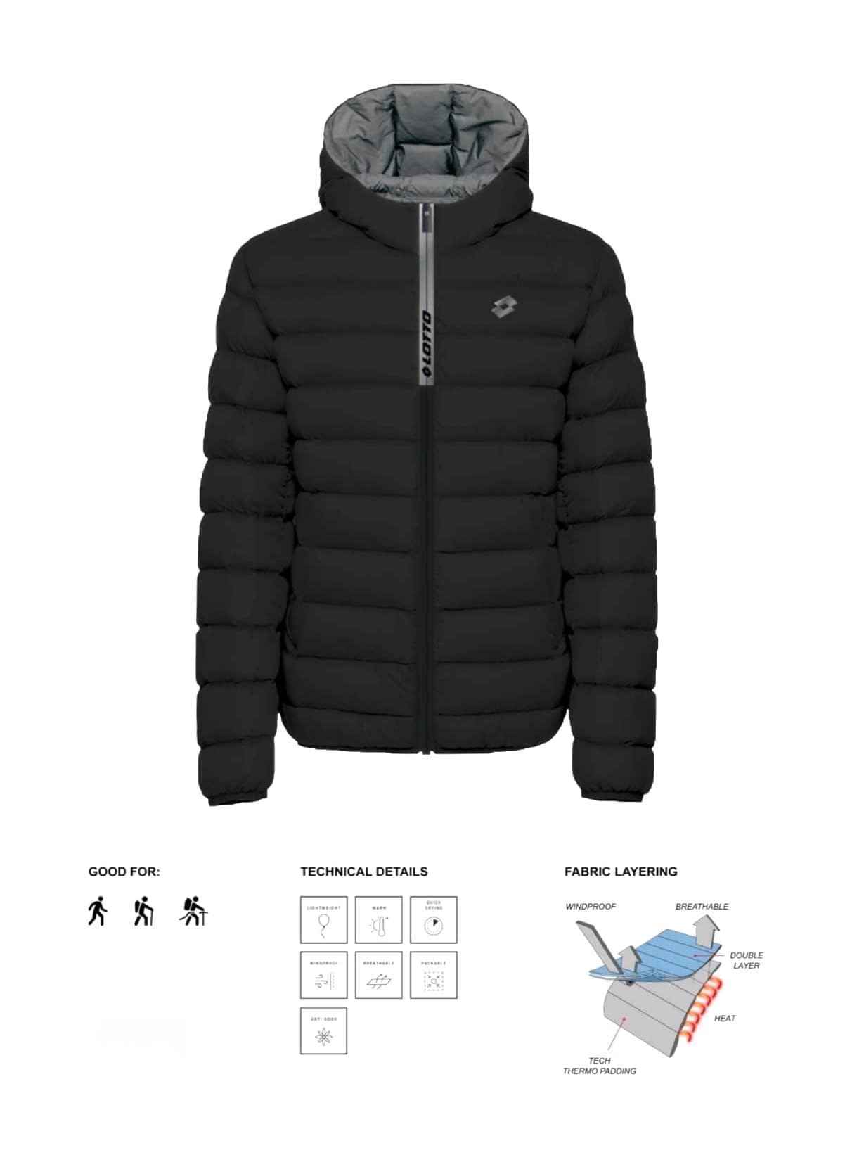 Men's Lightweight Down Puffer Jacket