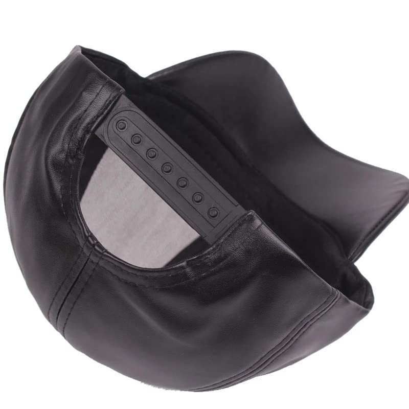 Leather Baseball Cap