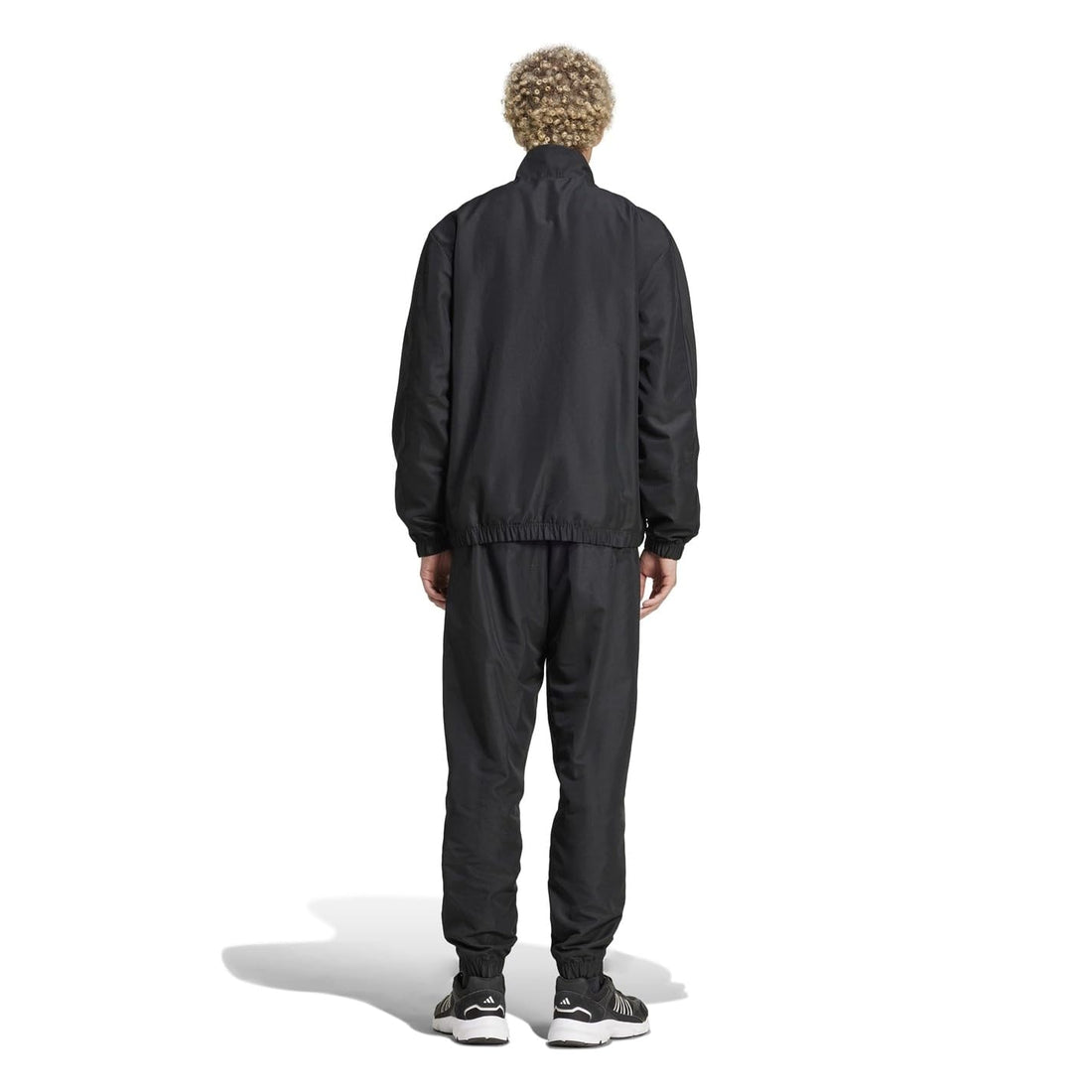 adidas Men's Sportswear WOVEN COLORBLOCK TRACKSUIT, Black, S