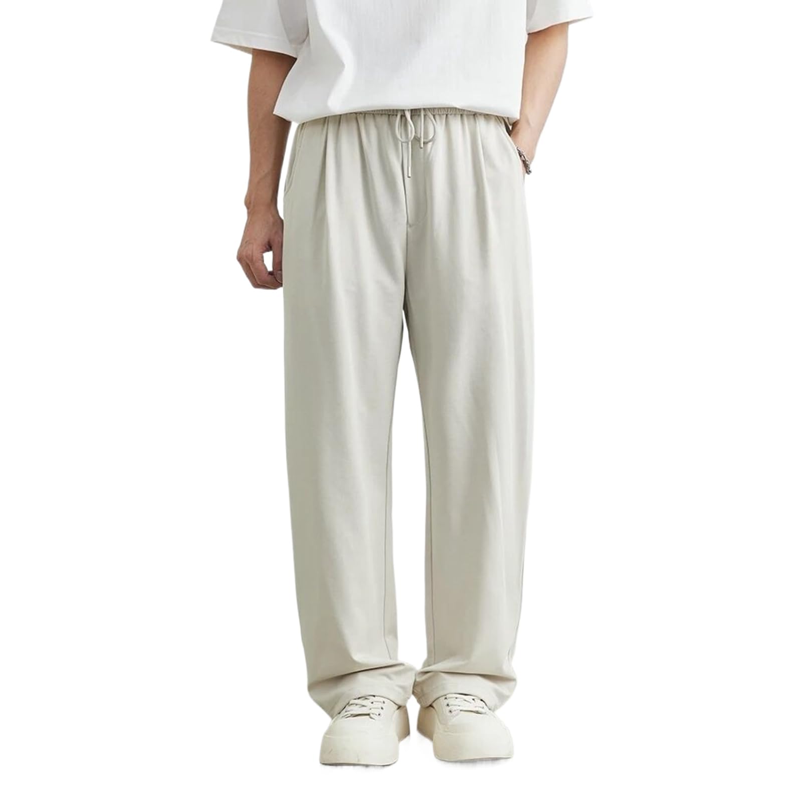 Men's Elastic Waist Casual Pants