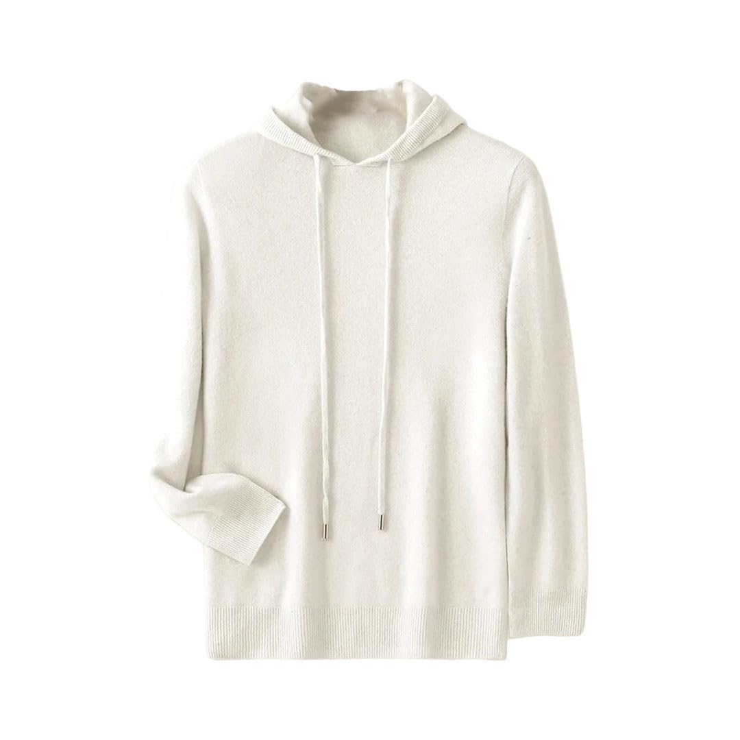 Men's Cashmere Knit Hoodie