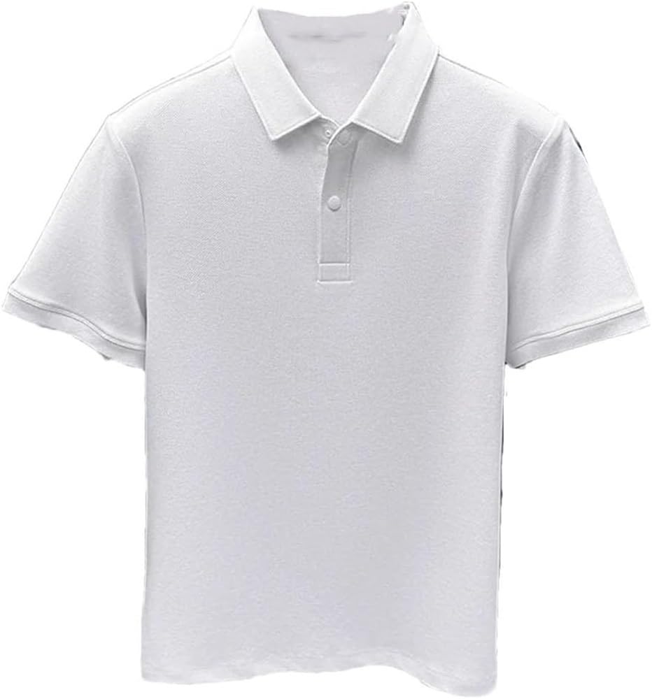 Men's Cotton Short Sleeve Polo Shirt