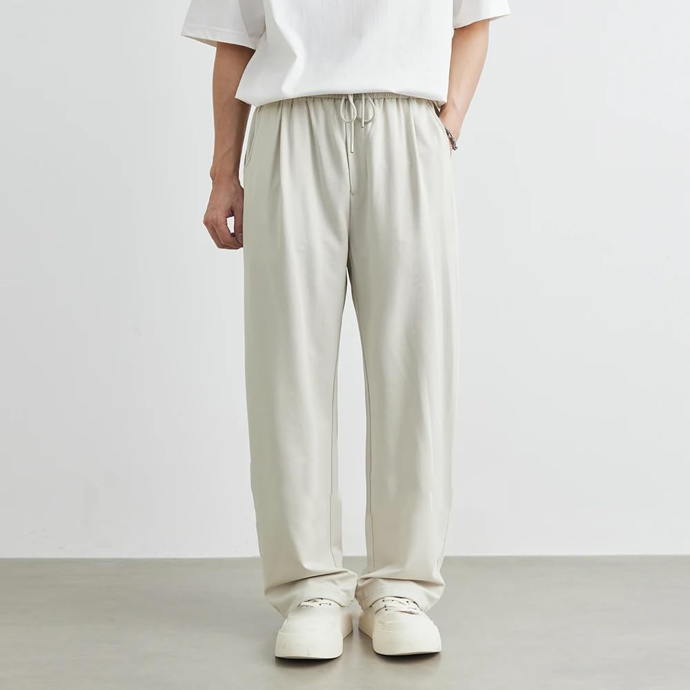 Men's Elastic Waist Casual Pants