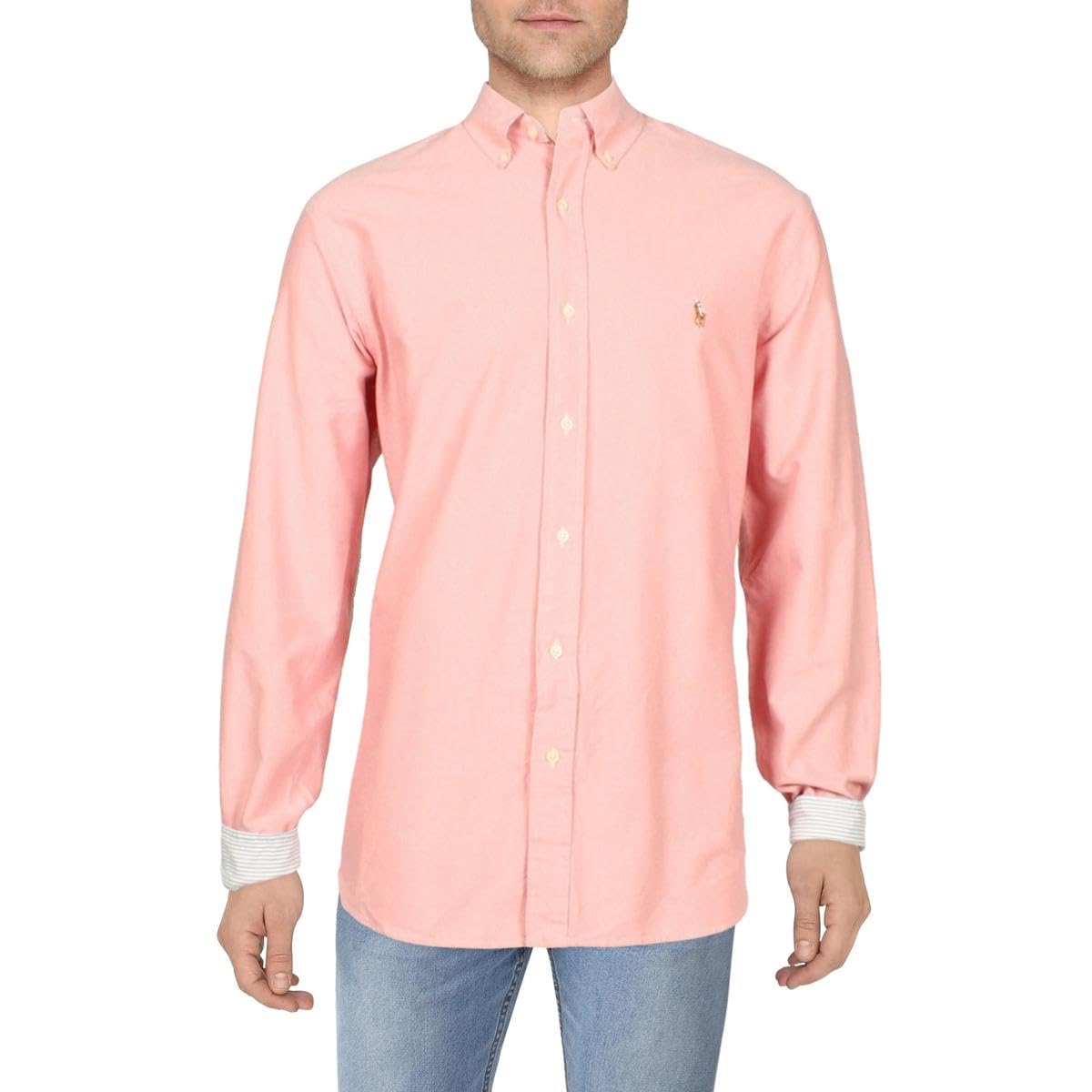 POLO RALPH LAUREN Men's Classic Fit Plaid Oxford Shirt