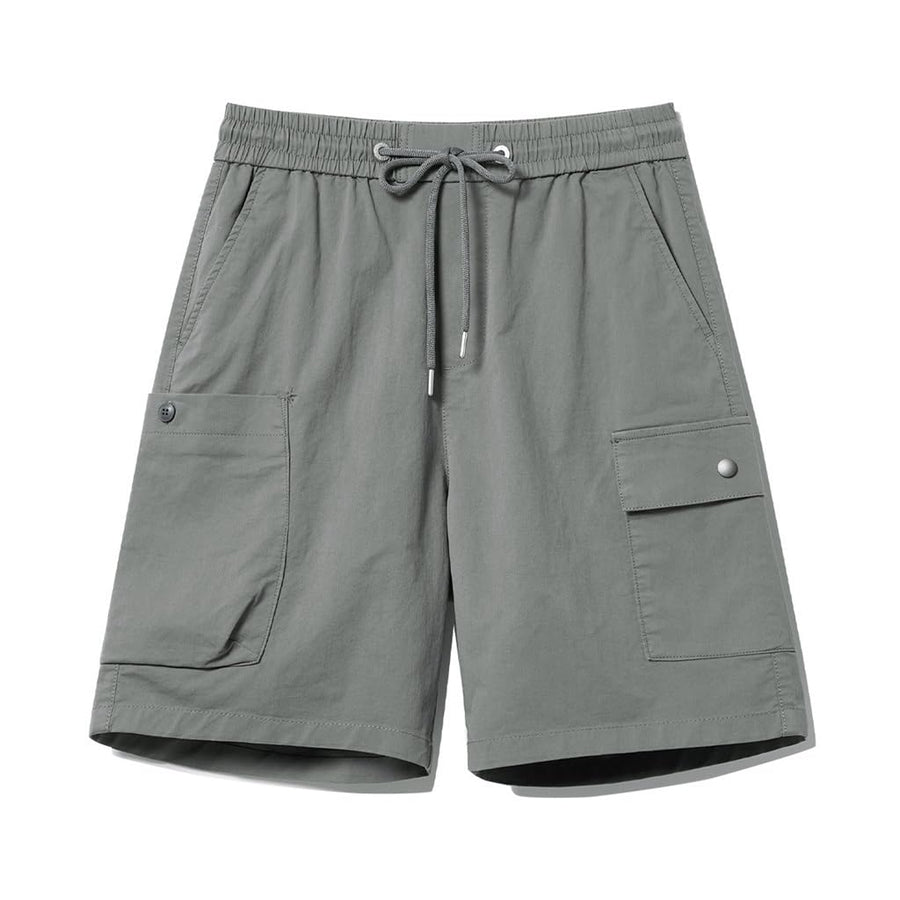NSUQOA JSEIAJB Men's Elastic Waist Pants Casual Work Shorts Man