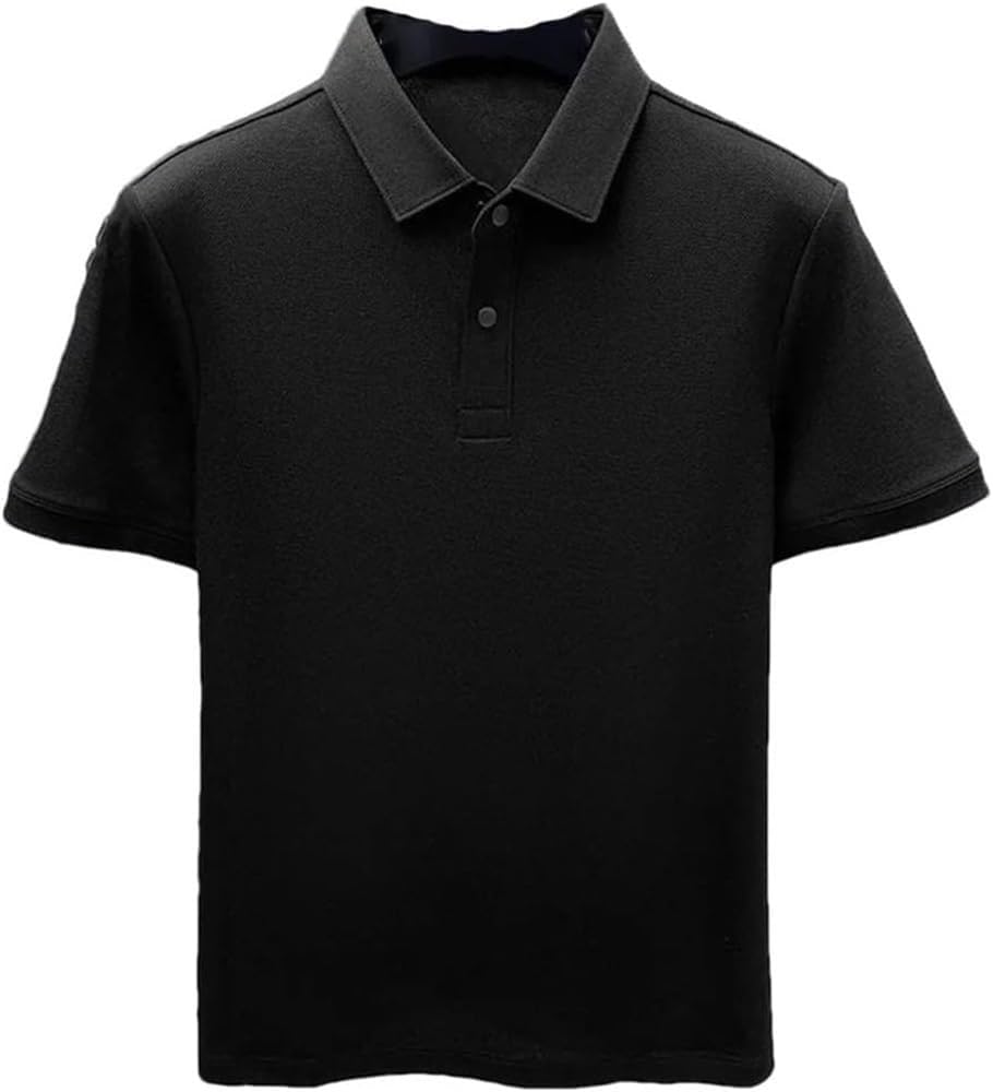 Men's Cotton Short Sleeve Polo Shirt
