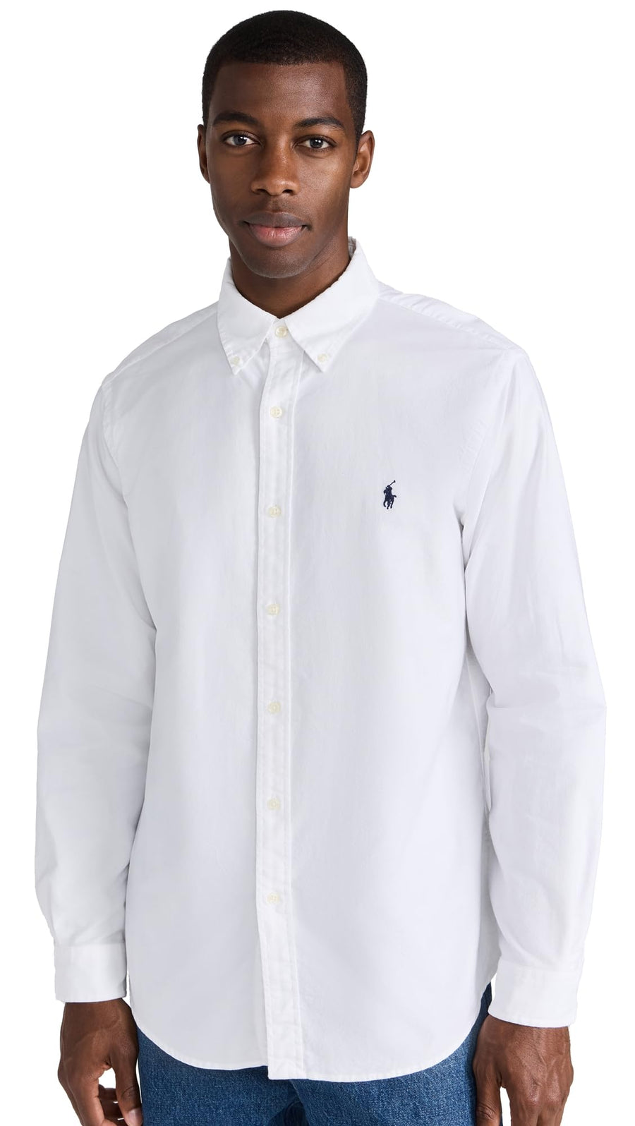 POLO RALPH LAUREN Men's Classic Fit Plaid Oxford Shirt