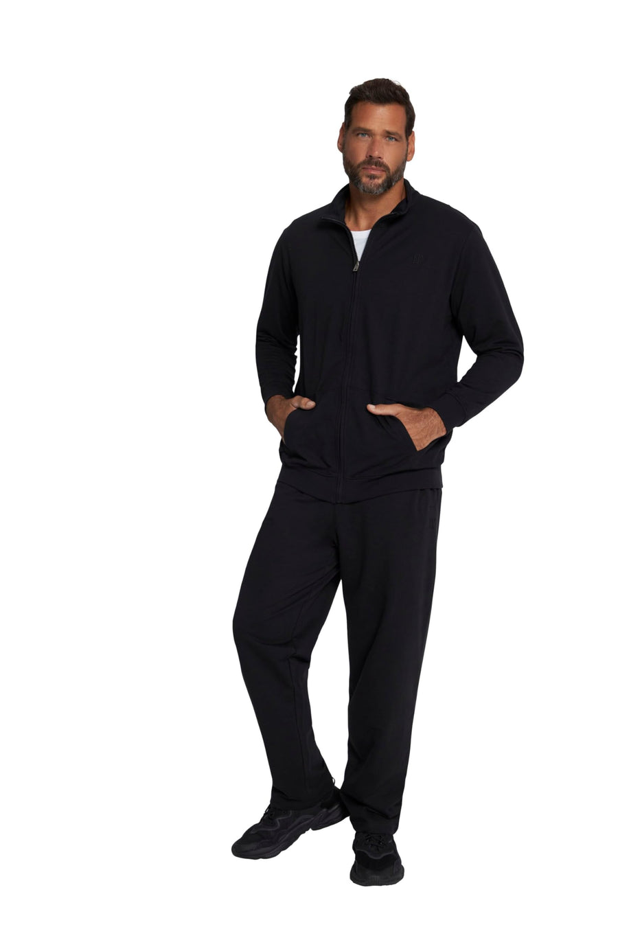 Men's Big & Tall 2-Piece Tracksuit Set