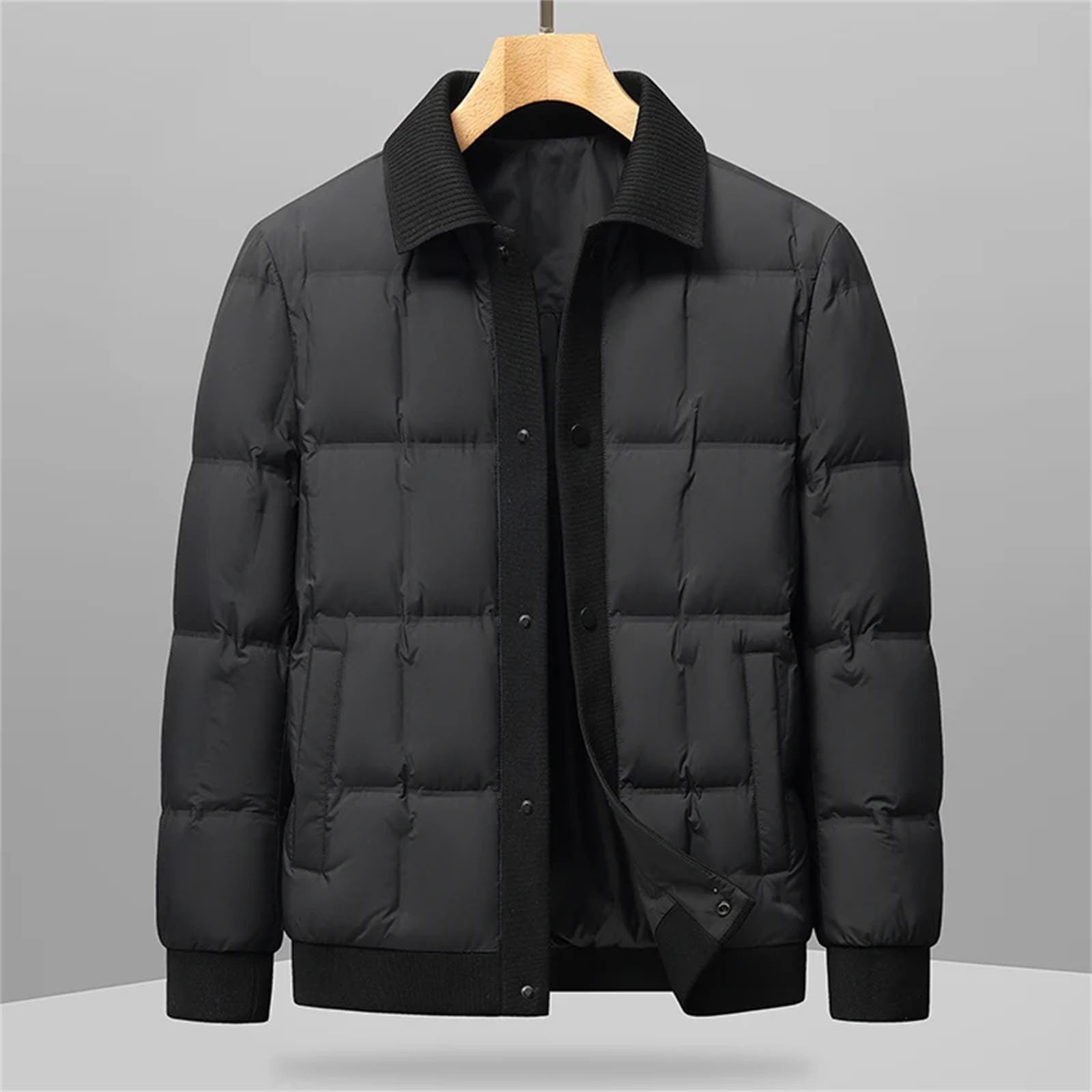 Men's Lightweight Duck Down Puffer Jacket