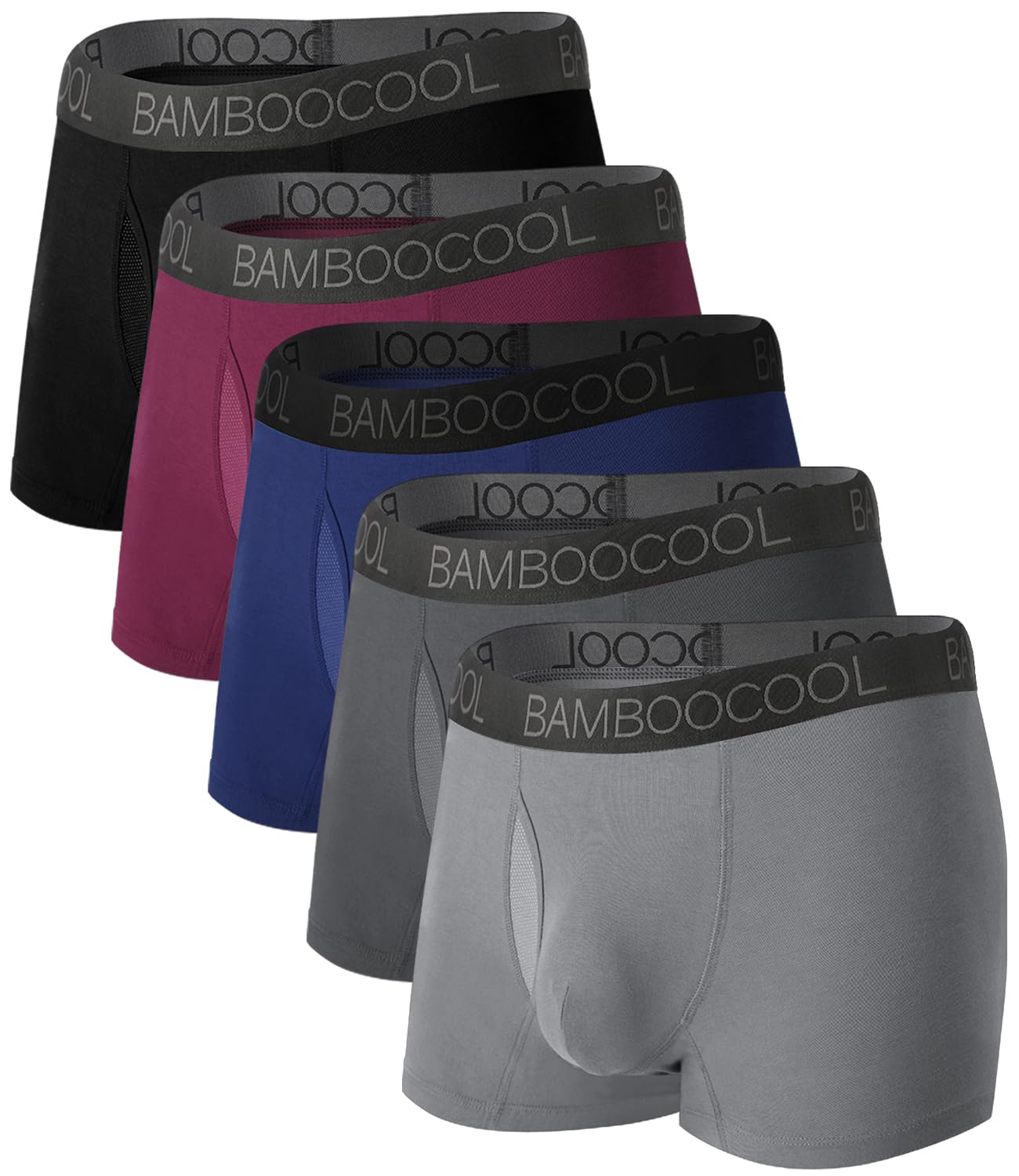 Men's Breathable Performance Trunks 4-Pack
