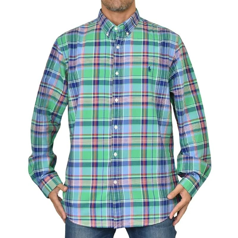 POLO RALPH LAUREN Men's Classic Oxford Long Sleeve Sport Shirt