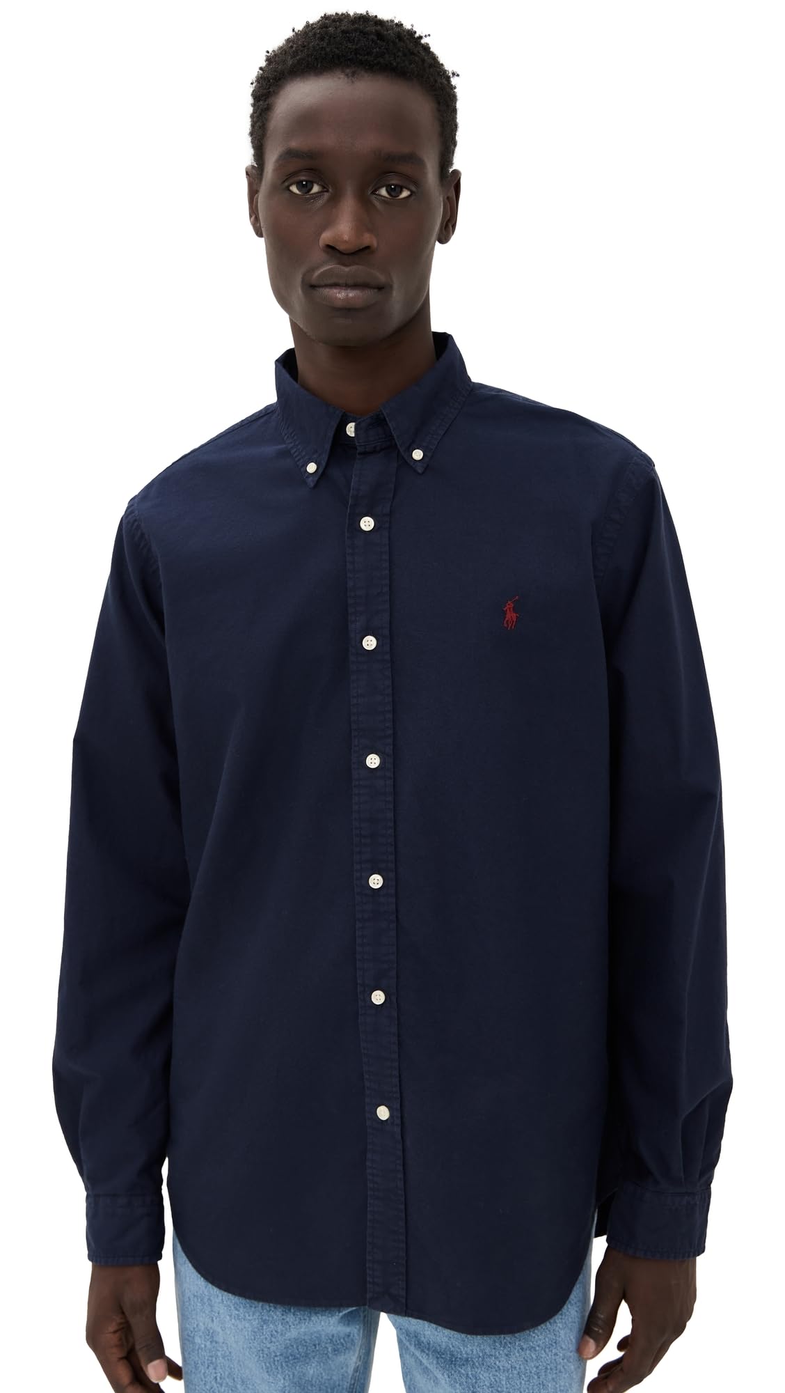 POLO RALPH LAUREN Men's Classic Fit Plaid Oxford Shirt