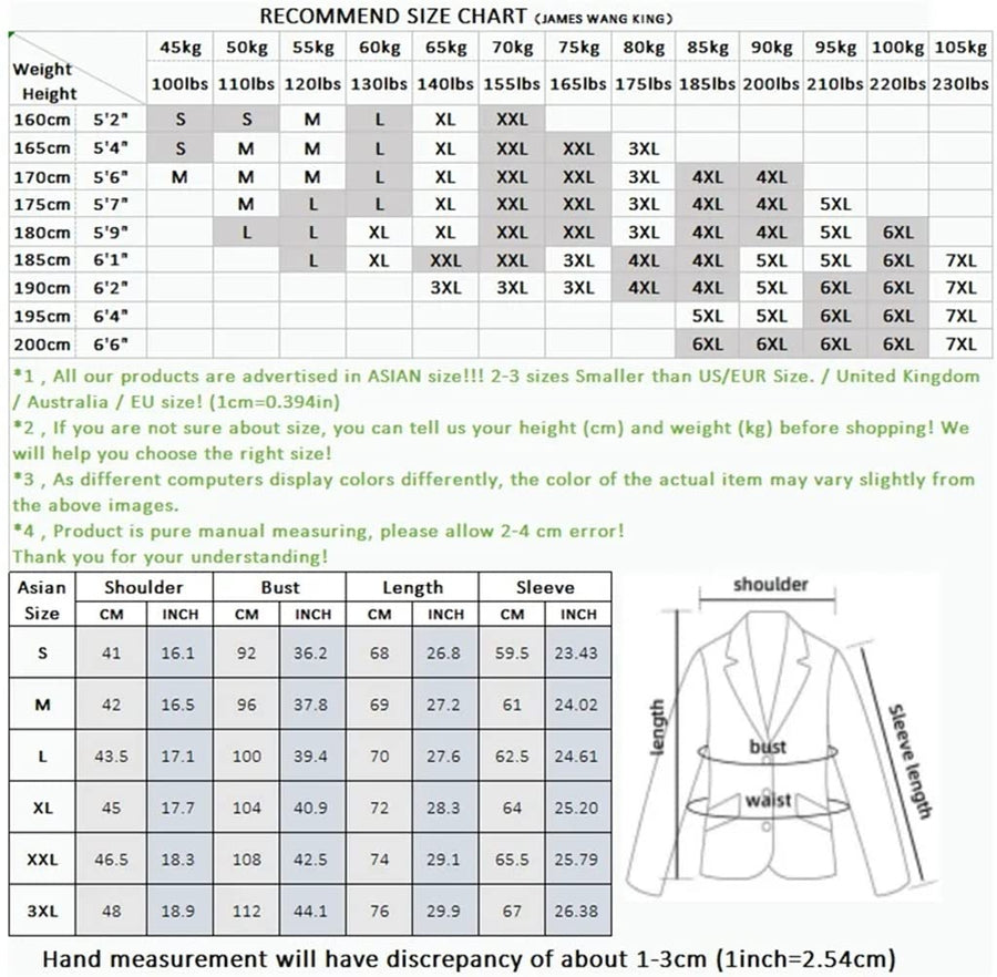 Men's 2-Piece Business Suit Set