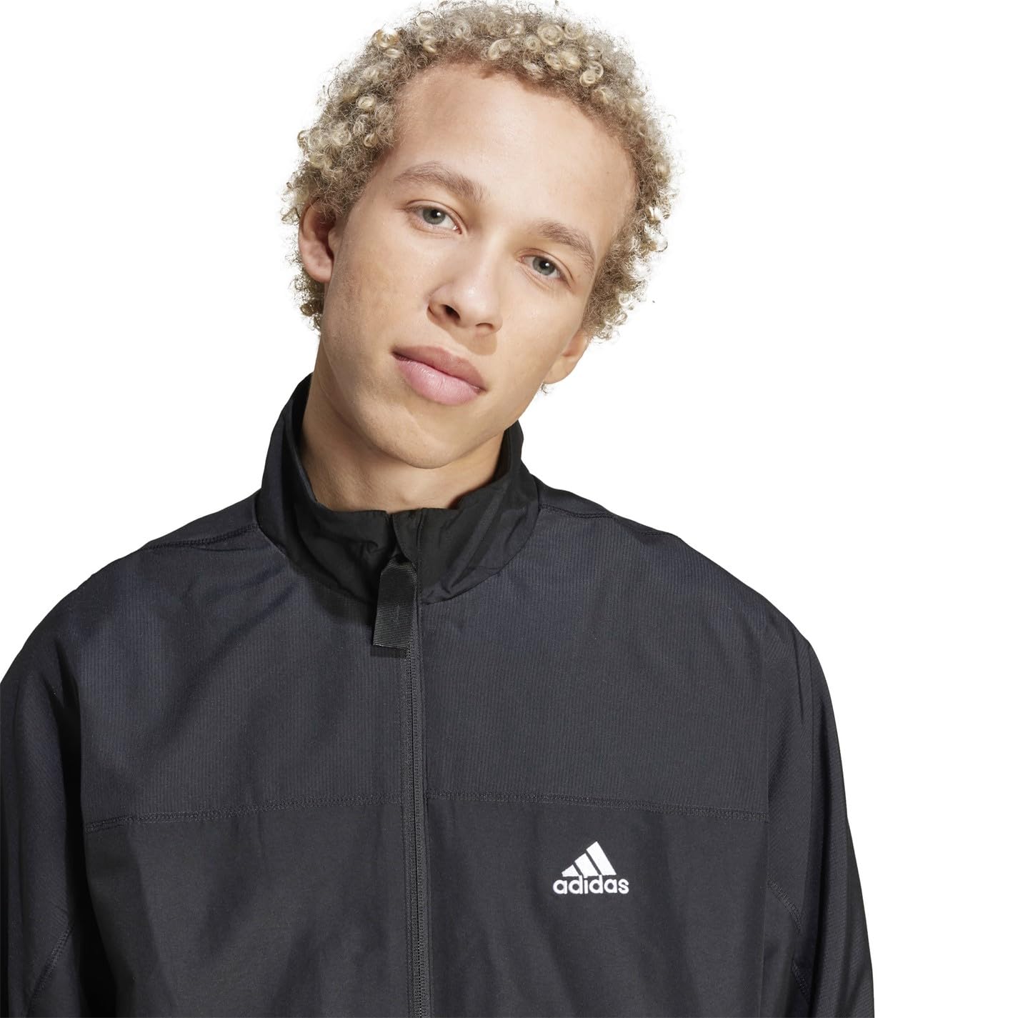 adidas Men's Sportswear WOVEN COLORBLOCK TRACKSUIT, Black, S