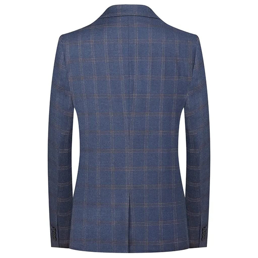 SIDUFHAOPKLL (Jacket + Trousers) Men's Italian business casual gentleman's dress two-piece set