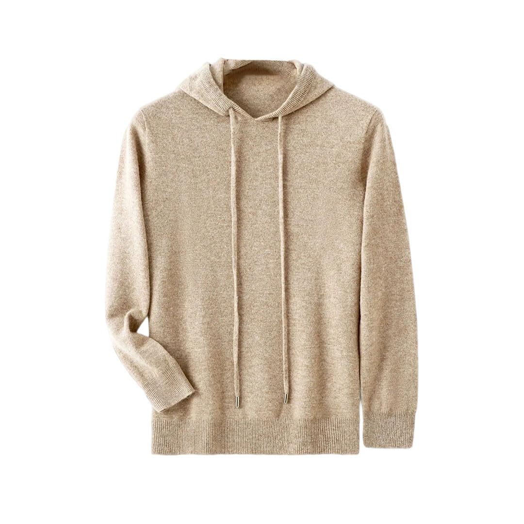 Men's Cashmere Knit Hoodie