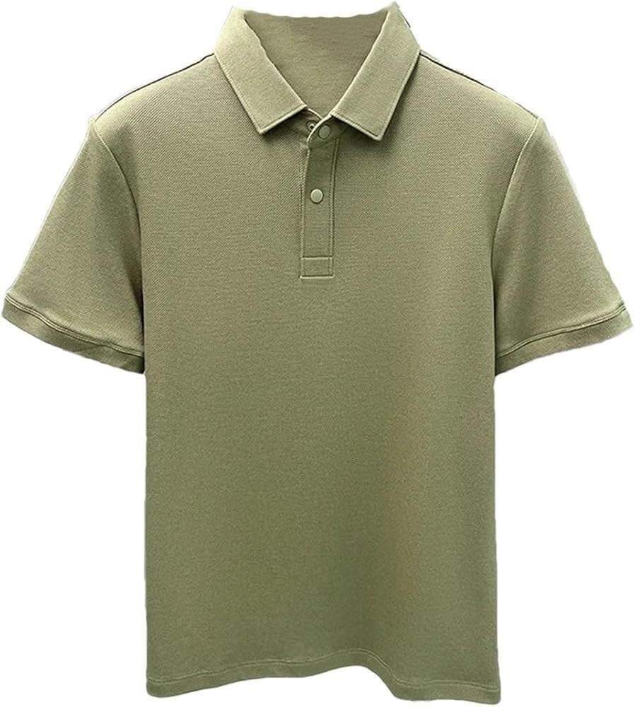 Men's Cotton Short Sleeve Polo Shirt