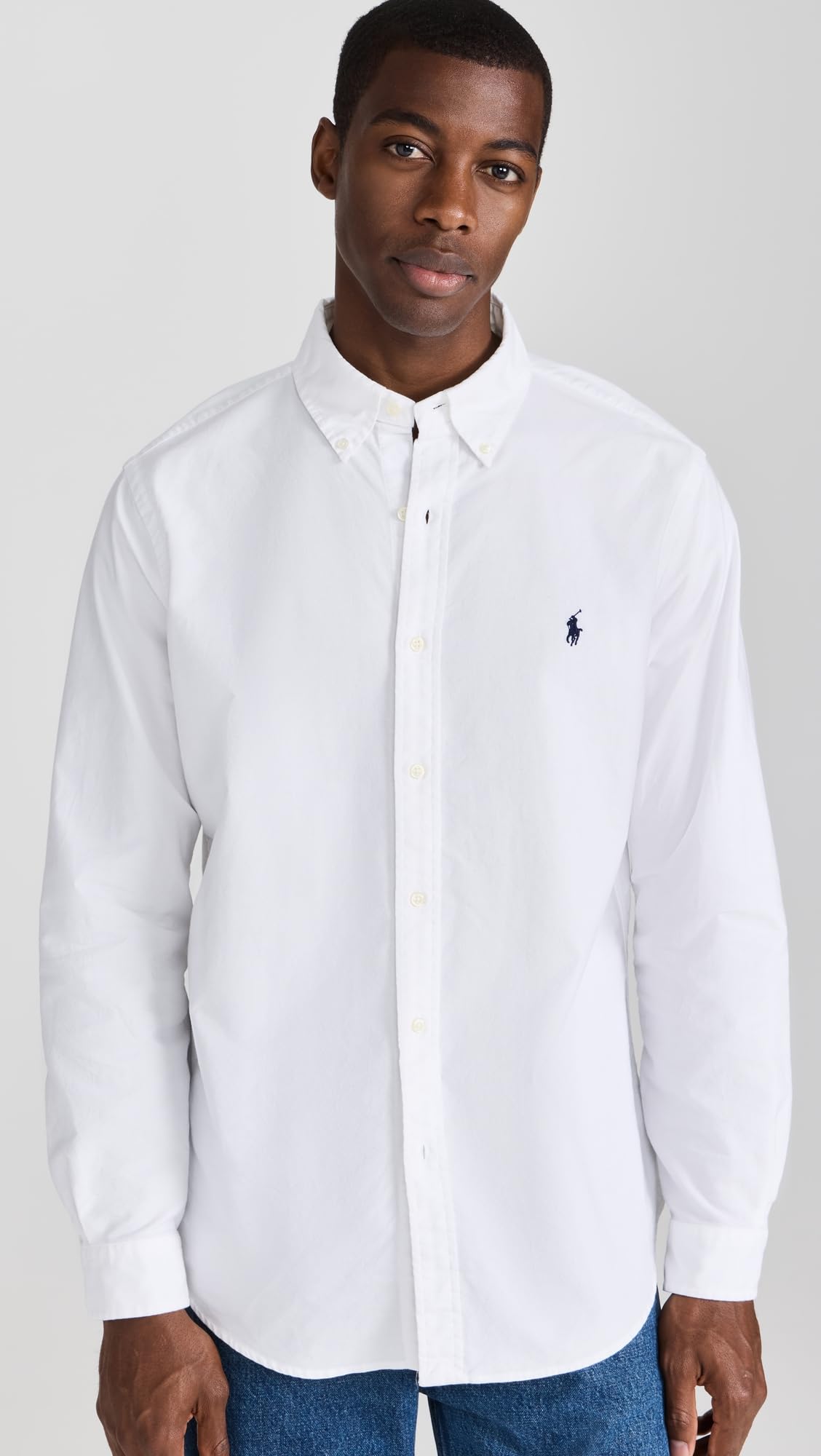 POLO RALPH LAUREN Men's Classic Fit Plaid Oxford Shirt