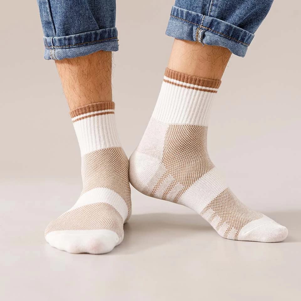 Men's Breathable Cotton Ankle Socks