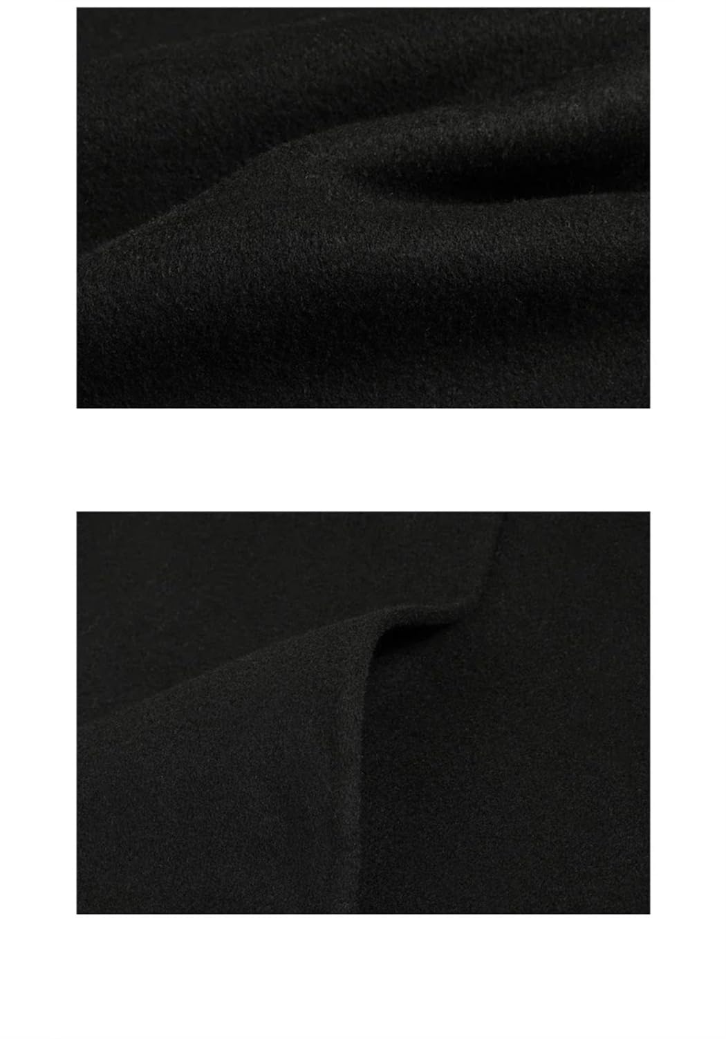 Men's Long Wool Overcoat