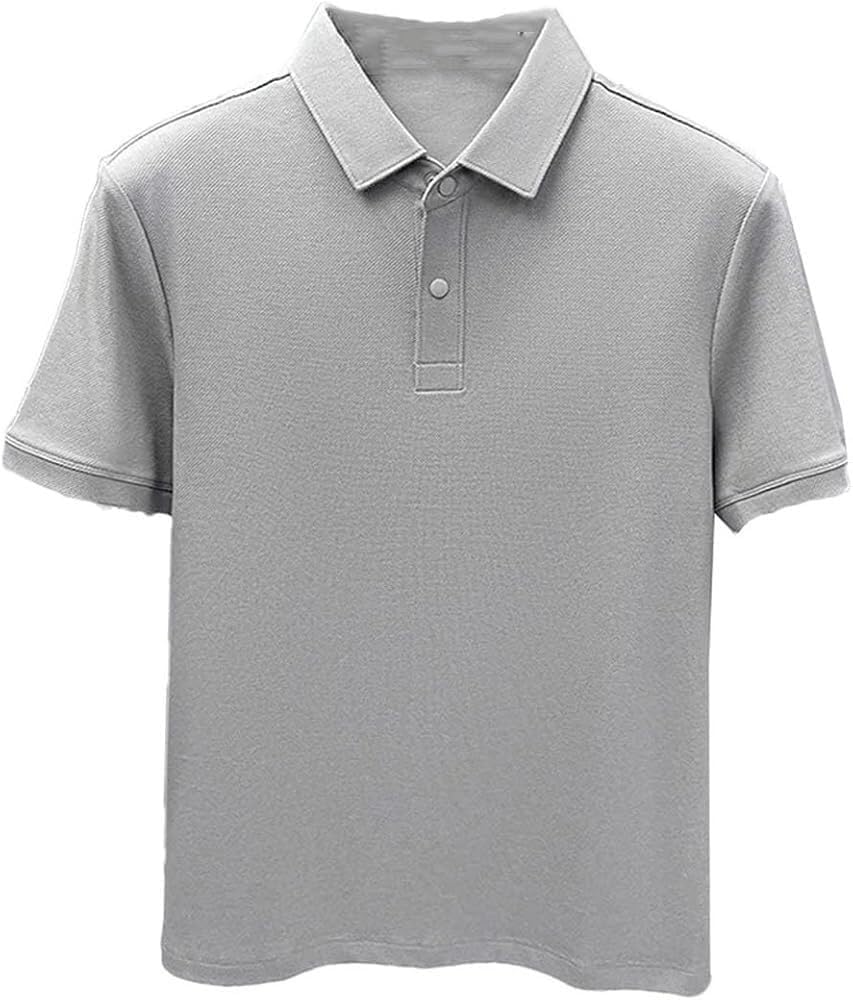 Men's Cotton Short Sleeve Polo Shirt