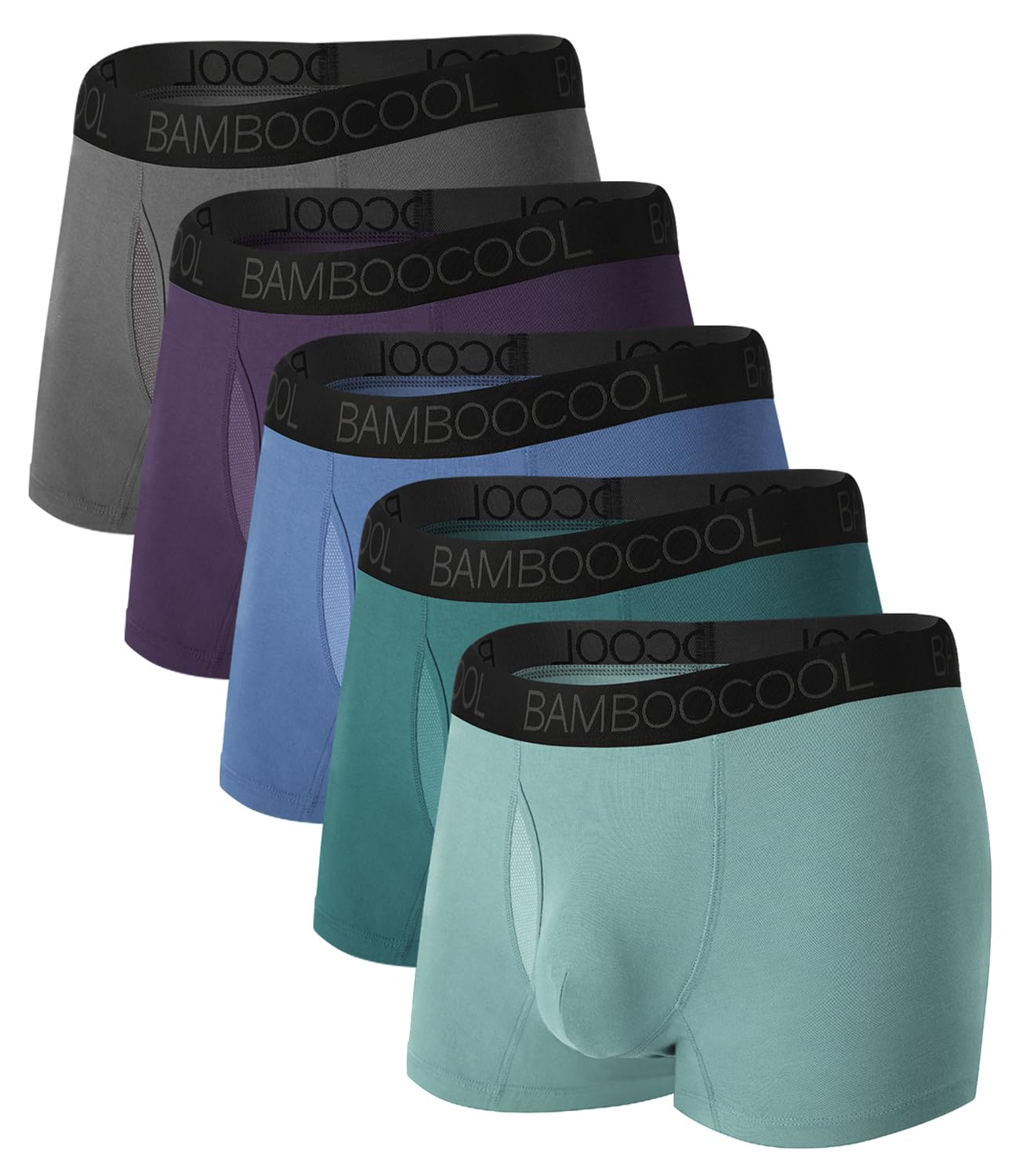 Men's Breathable Performance Trunks 4-Pack