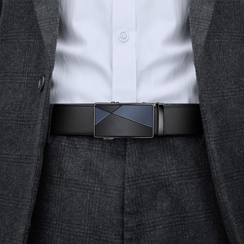 Men's Belt Business And Leisure Automatic Buckle Pants