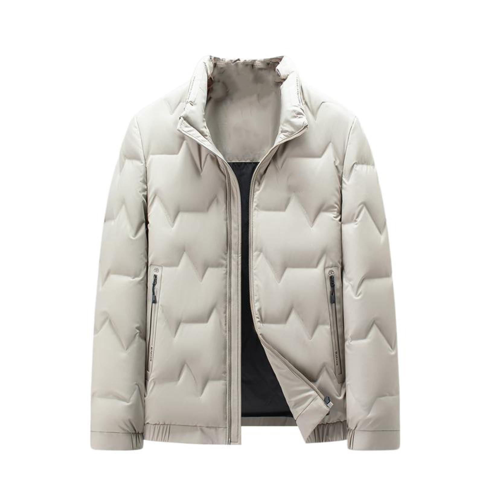 Men's Business Casual Puffer Jacket