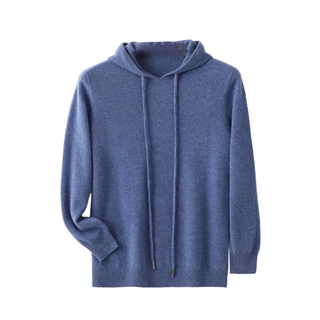 Men's Cashmere Knit Hoodie