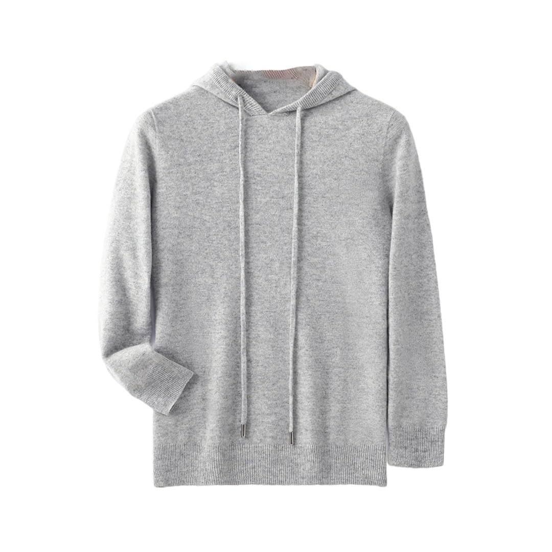 Men's Cashmere Knit Hoodie