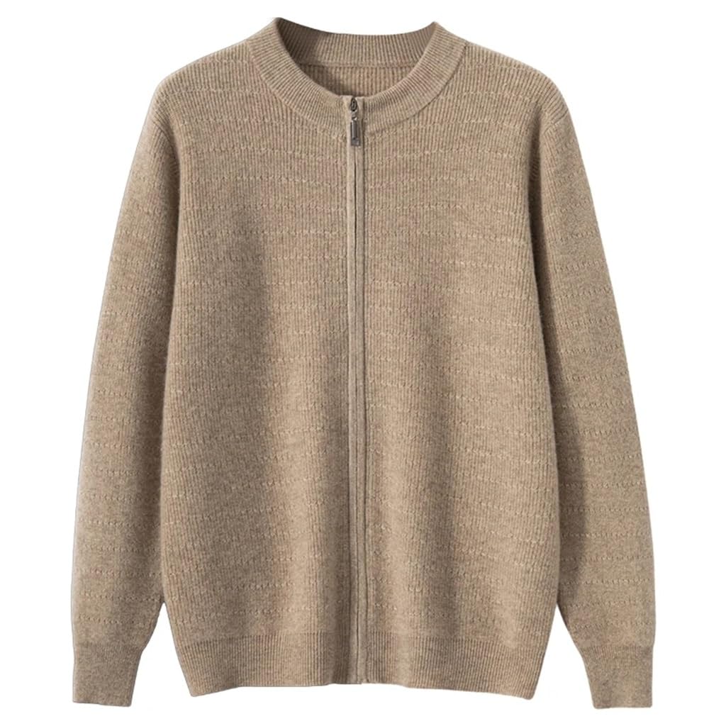Autumn Cashmere Sweater Winter Clothing Men's Sweater Thick Cardigan Knitted Sweater