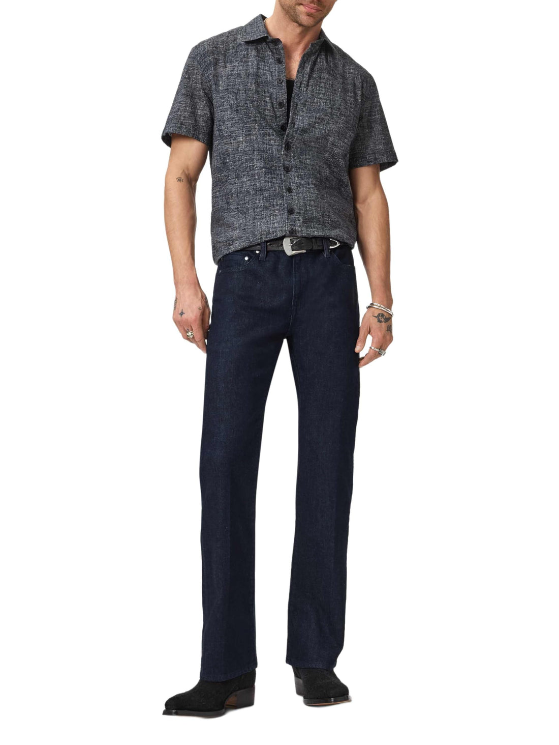 John Varvatos Men's Fader Jean - Bootcut Fit