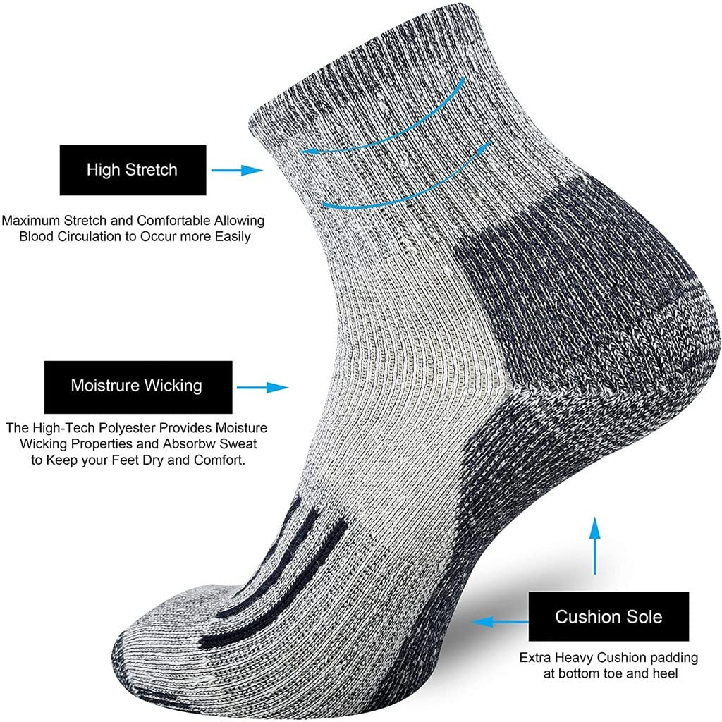 Men's Thermal Wool Hiking Socks