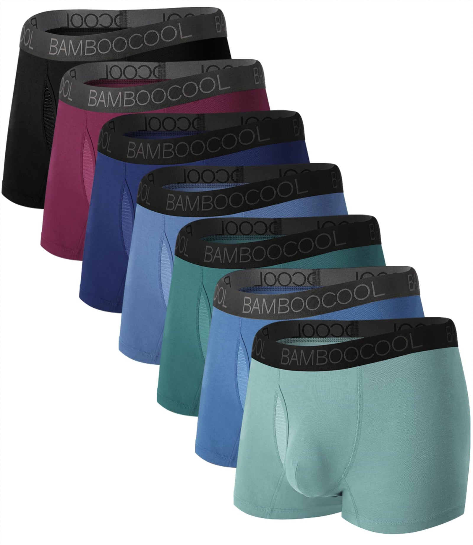 Men's Breathable Performance Trunks 4-Pack